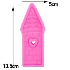 Khuôn Silicon - Lâu Đài - Set 3 Vĩ Chóp Ô Tim 11-13-14cm