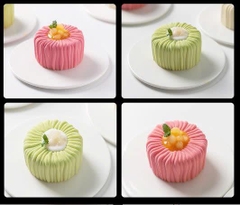 Khuôn Silicon - Đế Hình Tròn Khía 11.5cm