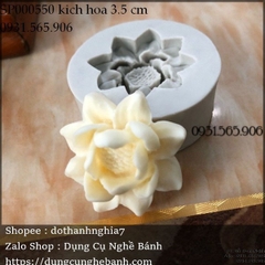 Khuôn Silicon - Hoa Sen Thái Nở - 3.5cm SEN NỞ Nhí