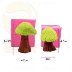 Khuôn Silicon - Cây Xanh Set 2 - 5.7cm và 4.2cm