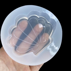 Khuôn Silicon - Biển - Sò - 8cm