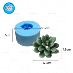Khuôn Silicon - Sen Đá - Tia Tầng SD007 - 4.5CM