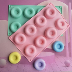Khuôn Silicon - Donut - Vĩ 5cm 8c