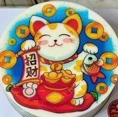 Decal Chủ Đề Hot - Vui Nhộn - DSN - Thần Tài Tt03