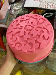 Khuôn Silicon - Đế - Viền 26Cm