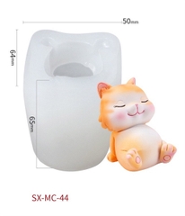 Khuôn Silicon - Động Vật - Mèo 44