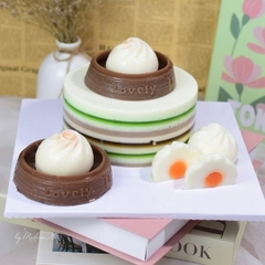 Khuôn Silicon - Bánh Bao - 7.4Cm