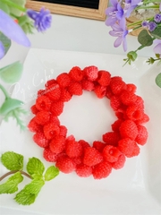 Khuôn Silicon - Trái Cây Berry - Mâm Xôi Lỗ Vòng Lớn 16
