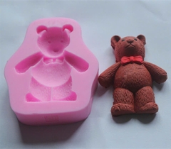Khuôn Silicon - Động Vật - Gấu - Gấu Teddy 6.8cm