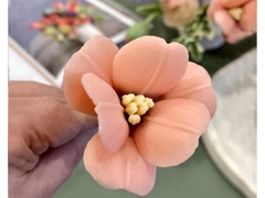 Khuôn Silicon - Hoa Cúc Thuỷ Tiên A07 - 6cm