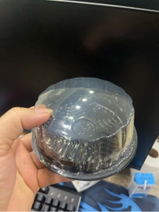 Hộp Nhựa - Tròn H15 - 10cm Cao 5cm - Đế Đen