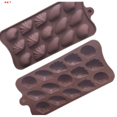 Khuôn Silicon - Sinh Vật Biển TH - Sò Ốc - 15c