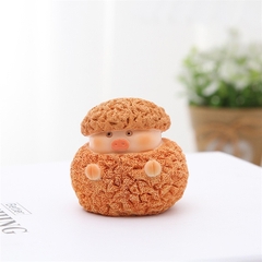 Khuôn Silicon - Động Vật - Heo Nến Lùn Xù 4.3x4cm
