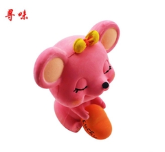 Khuôn Silicon - Động Vật - Chuột Cầm Tim - chuột cái chuột nữ nơ