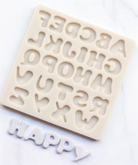 Khuôn Silicon - Chữ Cái Thường - 1.9cm