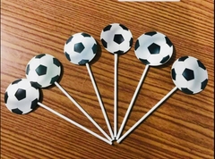 Set Cắm Trái Banh 6 Trái Phụ Kiện Trang Trí Bánh