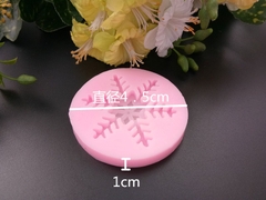 Khuôn Silicon - Noel - Cánh Tuyết 2.5 Cm