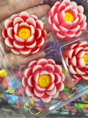 [10 cup] Khuôn Silicon - Cup Set 5cm - M43 - Búp Sen Nở