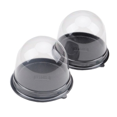 Hộp Nhựa - Tròn B1085R Nắp Mô - 9cm Cao 8cm