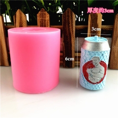 Khuôn Silicon - Bia - Lon