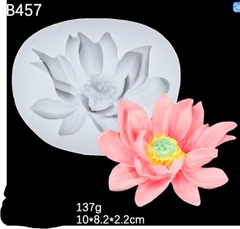 Khuôn Silicon - Mặt Ép Hoa Sen - 7cm Sen Cánh Rũ