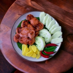 Khuôn Silicon - Rau Củ - Miếng Dưa Cắt Khía 4C