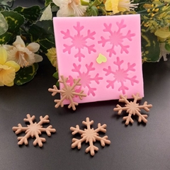 Khuôn Silicon - Noel - Cánh Tuyết Noel - 4c