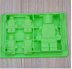 Khuôn Silicon - Em Bé - Lego Robot Vĩ Lớn Nhỏ 5c