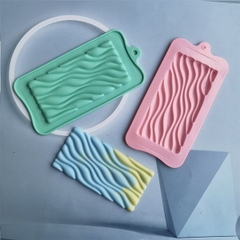 Khuôn Silicon - Viền VN - 17x8cm - VN05 - Gợn Sóng