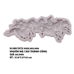 Khuôn Silicon - Động Vật - Ngựa - Mã Đáo