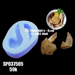 Khuôn Silicon - Món Ăn - Đùi Gà - Cánh Gà 6.2cm