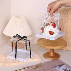 Hộp Nhựa - Vuông JHL14 - 13cm Đế Trắng