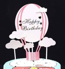 Que Cắm Kinh Khí Cầu Hpbd Hồng Cắm Giấy