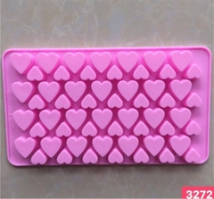 Khuôn Silicon - Trái Tim Trơn - Chip 56c TH2