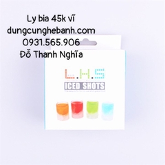 Khuôn Silicon - Bia - Vuông - Ly 4cm H5 Vĩ 4c