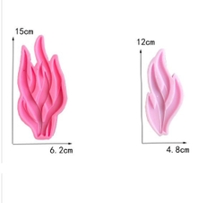 Khuôn Silicon - Biển - Rong Rêu Set 2 Lá