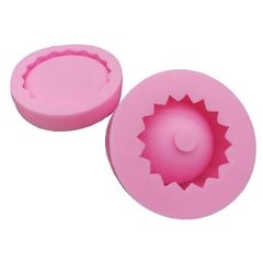 Khuôn Silicon - Chậu Cây - Đa Giác 7.5cm