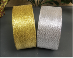 Ruy Băng Nhũ Kim Tuyến Bảng 4cm Dài 20m - Vàng