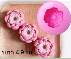 Khuôn Silicon - Hoa Sen Thái Nở - Sen Nở Cúp 5cm