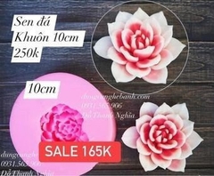 Khuôn Silicon - Sen Đá Nở - 10cm - Đại Đóa -sl150k