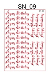 Decal Chủ Đề Sinh Nhật - DSN - DSN09