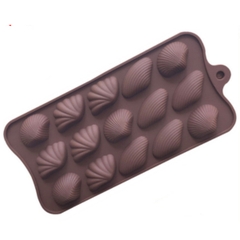 Khuôn Silicon - Sinh Vật Biển TH - Sò Ốc - 15c