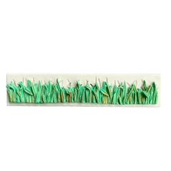 Khuôn Silicon - Lá Bụi Cỏ - Viền Cỏ Dài 23cm