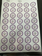 Decal Chủ Đề Trung Thu - Tem Nhân Bánh