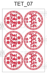 Decal Chủ Đề Hot - Vui Nhộn - DSN - TET07