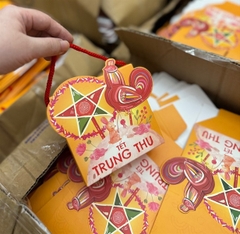 Hộp Giấy - Bánh Trung Thu Quai Xách - 1 Bánh - 1B03