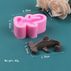 Khuôn Silicon - Biển - Cá Mập 5cm