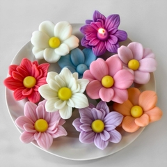Khuôn Silicon - Hoa Cúc Phi Cánh Dày 6.5cm