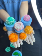 Khuôn Silicon - Búp Sen Set 3