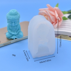 Khuôn Silicon - Tượng Phật - Tay Trên Tay Dưới
